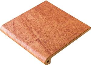 Ступень Gres de Aragon Jasper Фронтальная Peldano 24-33 Marron 33x33