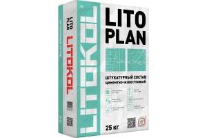 Штукатурка Litokol Litoplan цементно-известковая серый 25 кг