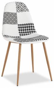 Стул Stool Group Валенсия SN OS-001P patchwork bw пэчворк черно-белый