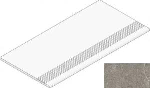 Ступень Kerranova Gradient K-2082/MR/st01 Серый 29.4x120x10