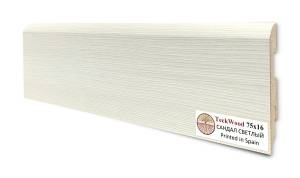 Плинтус Teckwood Цветной Сандал Светлый 2000x75x16