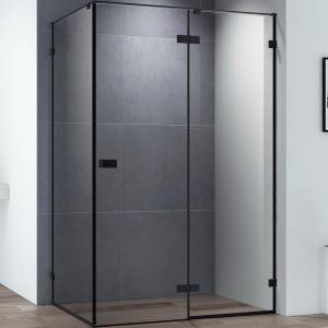 Душевой уголок Cezares Bellagio BELLAGIO-AH-1-140/80-C-NERO черный