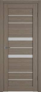 Межкомнатная дверь Владимирская Фабрика Дверей Atum Pro 30 Brun Oak стекло White Cloud 600x2000