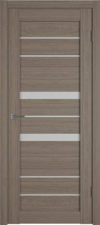 Межкомнатная дверь Владимирская Фабрика Дверей Atum Pro 30 Brun Oak стекло White Cloud 600x2000