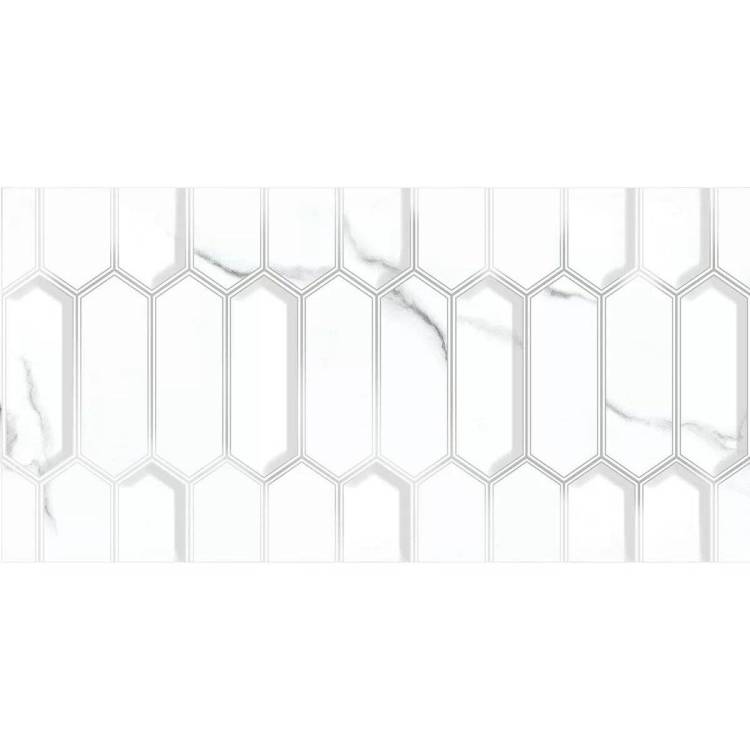 Керамическая плитка Azori Calacatta Opaco 00-00108674 Diamond 31.5x63
