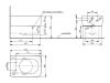 Унитаз подвесной TOTO SG CW512YR безободковый, без сиденья фото 3