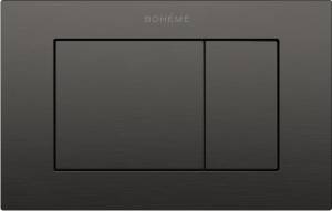 Кнопка смыва Boheme 650/2-GM Графит матовый