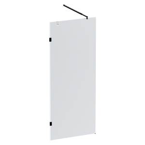 Душевая перегородка Am.Pm X-Joy W94UWI-80-F1-BTE профиль черный, стекло прозрачное, 80x195