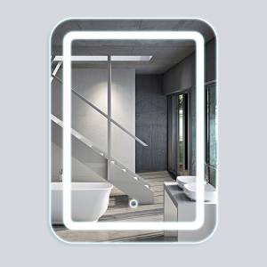 Зеркало Vincea VLM-2D550 80x55 c сенсорным выключателем и диммером