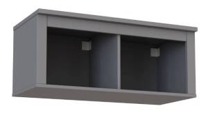 Полка Гуд Лакк Сага 2.08.17.140.4 Серый