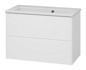 Тумба с раковиной Brevita Той УТ000025660 белая, 70 см
