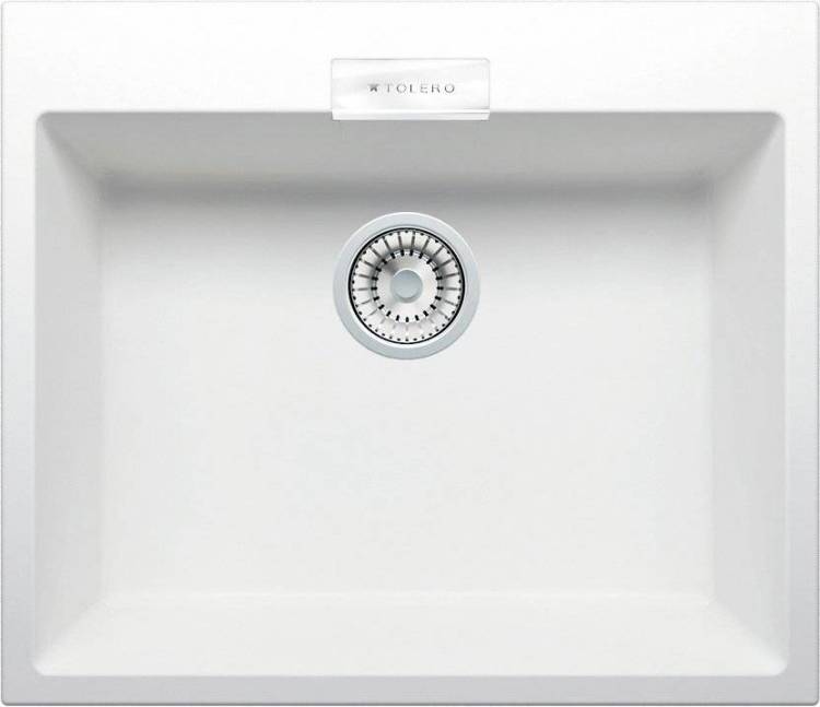 Мойка кухонная Tolero Loft TL-580/923 белая