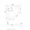 Поддон для душа Grossman Strong GR-S2100100D Белый 100x100 фото 7