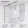 Магнитный трековый светодиодный светильник Elektrostandard Mini Magnetic 85204/01 9W 3000K латунь/черный фото 6