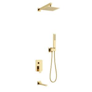 Душевая система RGW SP 51140856-06 -56G, золотая