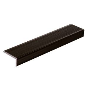 Уголок Polywood Венге глянцевый декоративный 3000x70x35