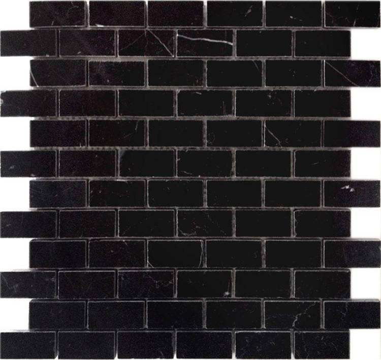 Мозаика LeeDo Pietrine 7 Nero Oriente Pol (2.3x4.8) 29.8x29.8