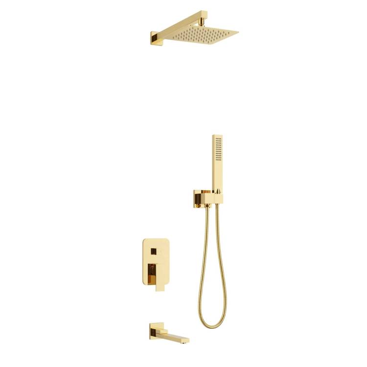 Душевая система RGW SP 51140856-06 -56G, золотая