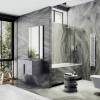 Шторка на ванну MaybahGlass MGV-144-1у стекло прозрачное, профиль белый матовый, 1400x640 фото 2
