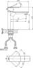 Смеситель для раковины Rush Bruny BR4335-12 фото 3