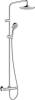 Душевая стойка Hansgrohe Vernis Blend Showerpipe 200 1jet EcoSmart 26089000 хром