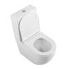 Унитаз-компакт BelBagno Amanda BB051CPR/BB051T/BB089SC безободковый, с сиденьем микролифт, белый фото 3