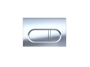 Кнопка смыва Aquatek KDI-0000043 хром глянец