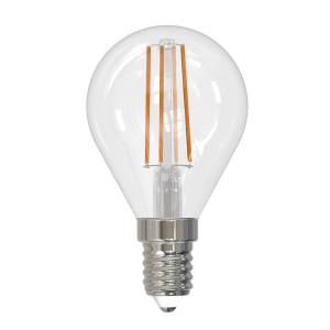Лампа светодиодная филаментная Uniel LED-G45-9W/4000K/E14/CL PLS02WH