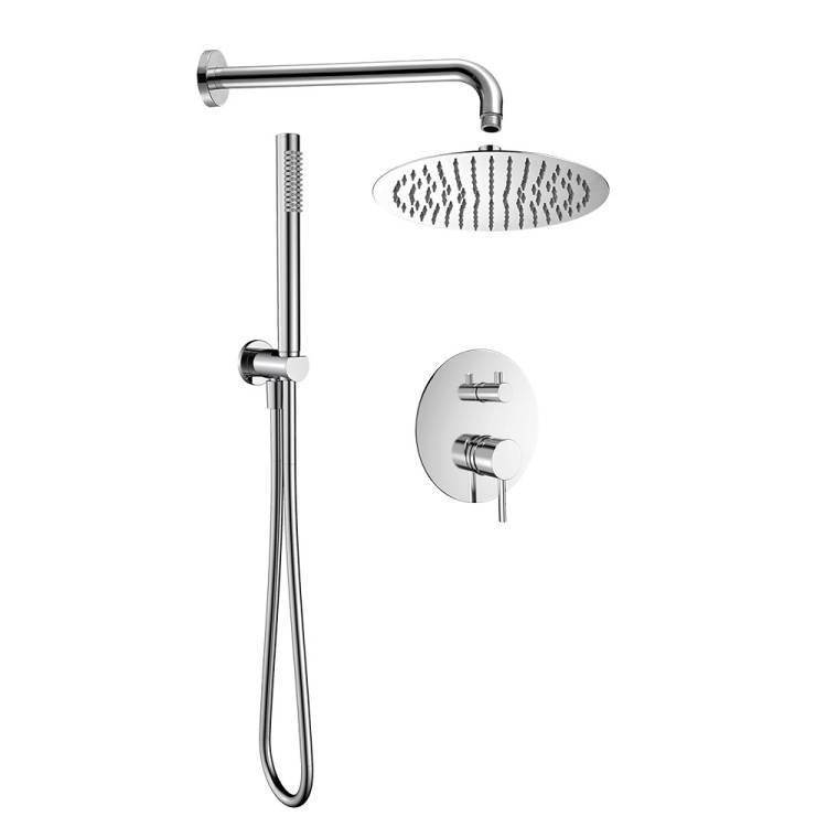 Душевой комплект AQUAme AQM8404CR хром