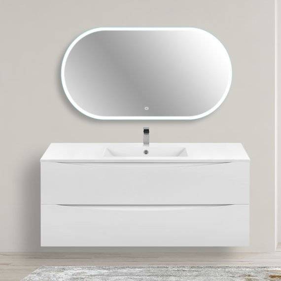 Мебель для ванной Vincea Mia 120 белая глянцевая