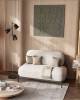 Диван Stool Group Стоун vd-dv-stone-milk ткань букле молочный фото 3