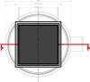 Душевой трап Pestan Confluo Standard Black Glass 1 15x15 фото 5