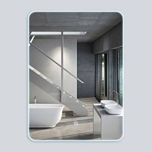 Зеркало Vincea VLM-2F550 80x55 c сенсорным выключателем и диммером