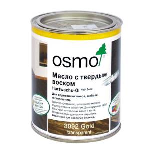 Масло с твердым воском Osmo Hartwachs-Öl Effekt Эффект «Золото» 3092 золото 0.125 л
