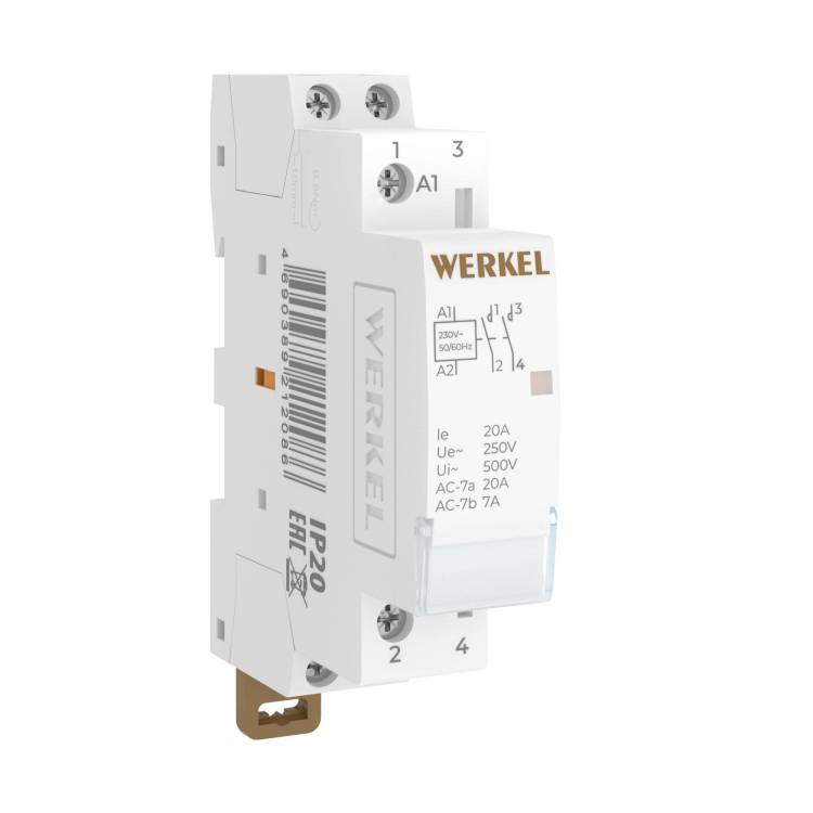 Контактор модульный Werkel W941M20O