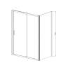 Душевой уголок Vincea Alpha VSR-3AL9011CLB 1100x900, профиль черный, стекло прозрачное фото 7