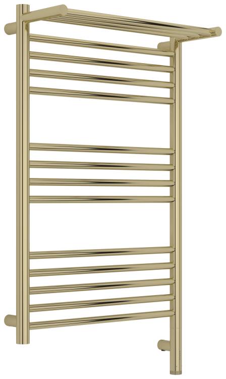 Полотенцесушитель электрический Сунержа Богема 3.1 020-6007-8050 с 1 полкой, Шампань, 80x50