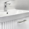 Тумба с раковиной Comforty Ангара-60П 00-00017871 подвесная, белая матовая фото 5