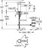 Смеситель для биде Grohe Essence New 32935001 фото 2