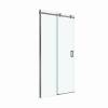 Душевая дверь в нишу BelBagno SOFT_CLOSE-2-BF-1-100-C-GM профиль оружейная сталь, стекло прозрачное, 100x200