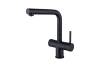 Смеситель для кухни EMAR Steel ЕС - 7026 Black