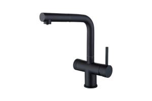 Смеситель для кухни EMAR Steel ЕС - 7026 Black