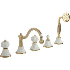 Смеситель Migliore Olivia 19021 золотой