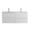 Тумба под раковину BelBagno MARINO-CER-N-1200-4C-SO-BL-P подвесная, Bianco Lucido, 120.2x46.2