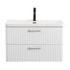 Тумба под раковину BelBagno DUE-800-2C-SO-BL-P с двумя выкатными ящиками, Bianco Lucido, 80.6x50x42.3