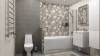 Керамогранит Lasselsberger Ceramics Fiori Grigio 6046-0197 темно-серый 45x45 фото 9