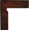 Плинтус Paradyz Semir Brown Cokol Ciety левый (B+A) 30x8.1