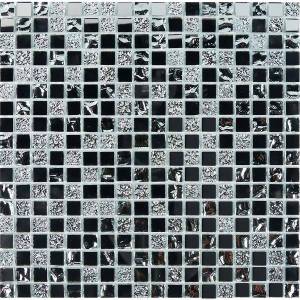 Мозаика из зеркала Pixel Mosaic Стеклянная мозаика PIX711 (1.5x1.5) 30x30