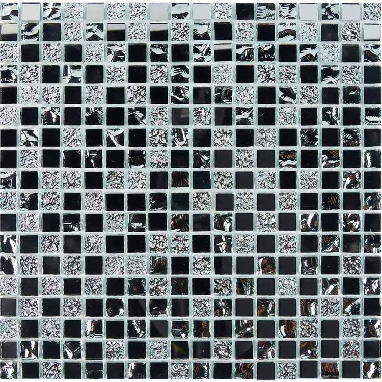 Мозаика из зеркала Pixel Mosaic Стеклянная мозаика PIX711 (1.5x1.5) 30x30