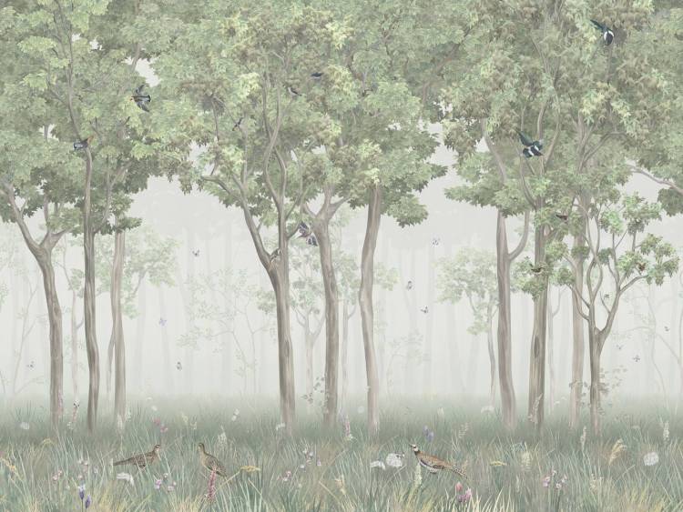 Фреска Ortograf Aurora 34108 Misty grove grey Сахара FS